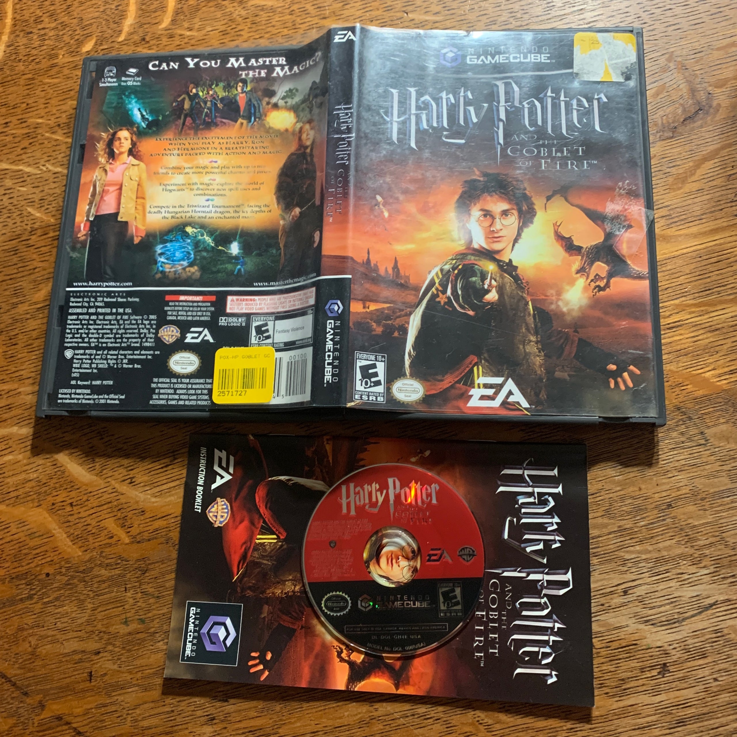 Harry Potter and the Goblet high quality of Fire for Nintendo GameCube